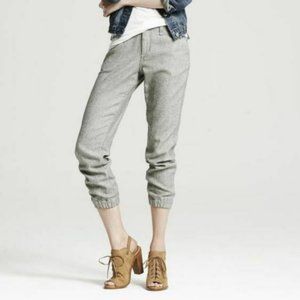 rag & bone Cotton Tweed Pajama Jeans in Speckle Gray - Size 28 / Medium